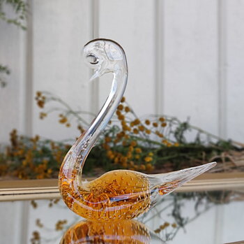 Svan i glas