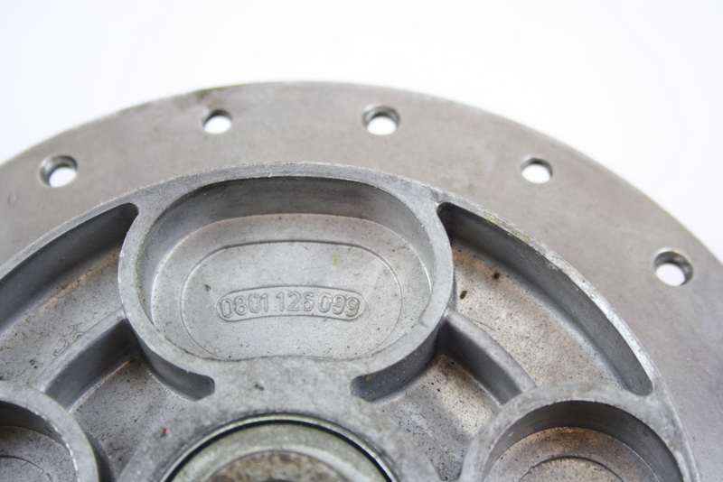 Baghjulsnav, Sachs-nav, 140 mm, Monark 125cc NOS 13088-1 - 5