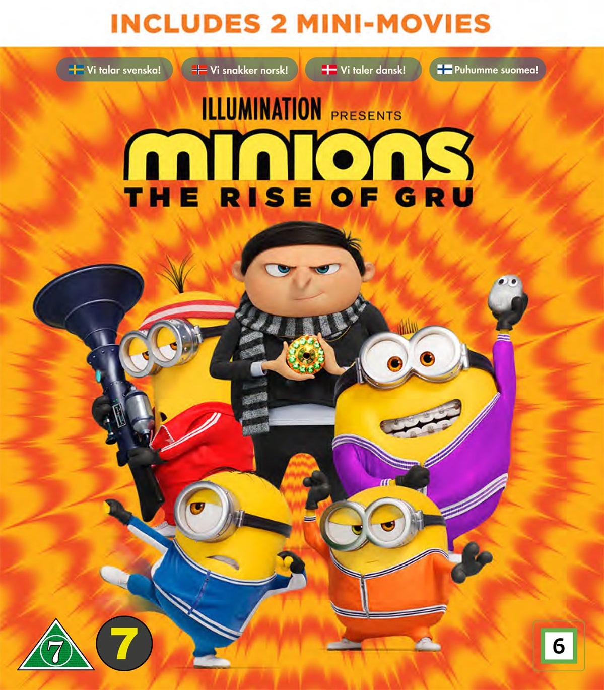 Minioner: Berättelsen Om Gru  (Blu-ray)