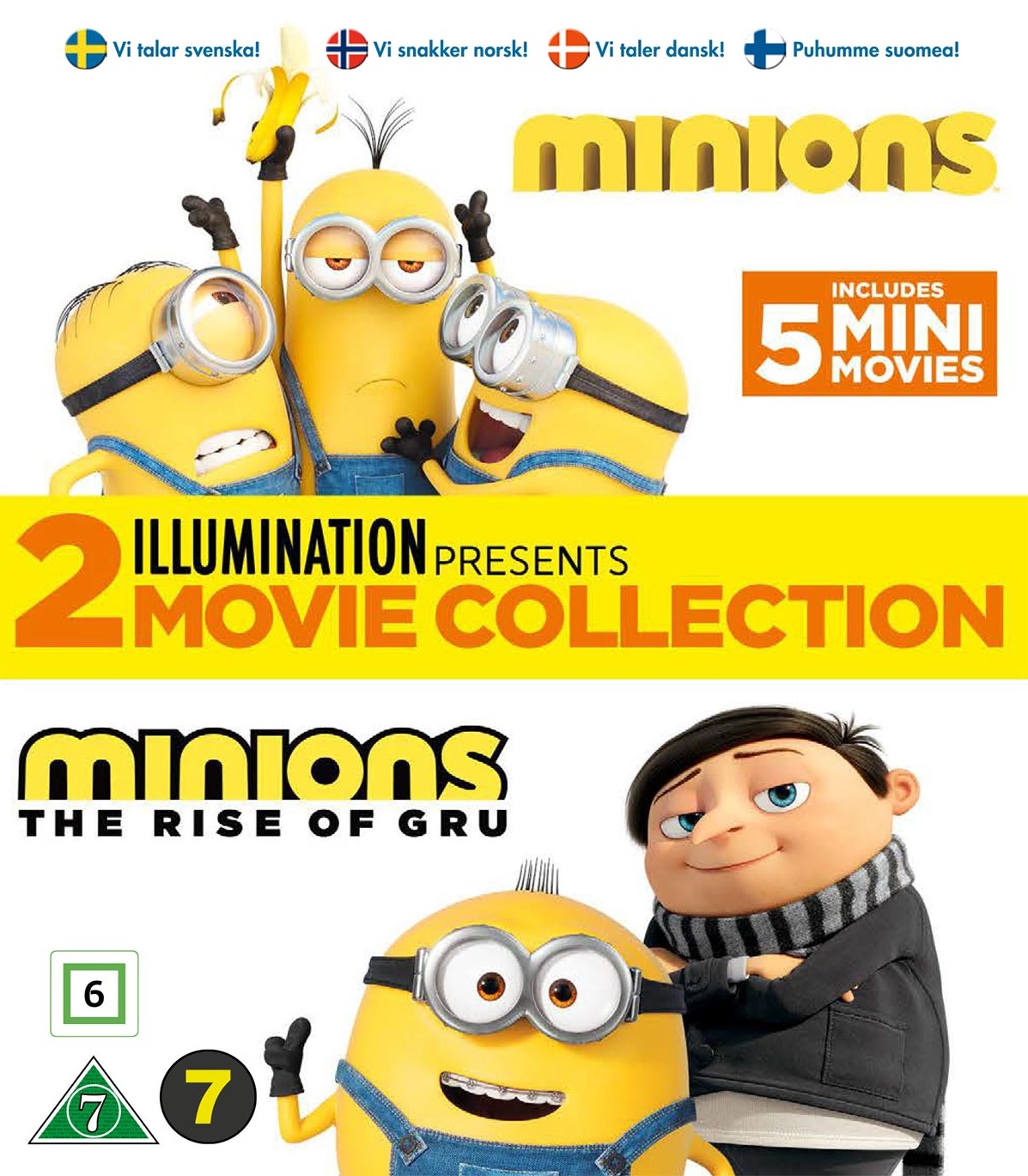 Minioner 1 & 2 (Blu-ray)