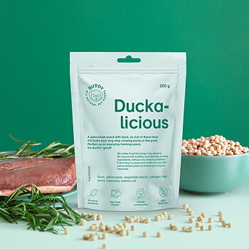 Buddy Hundgodis Duckalicious Anka 200g