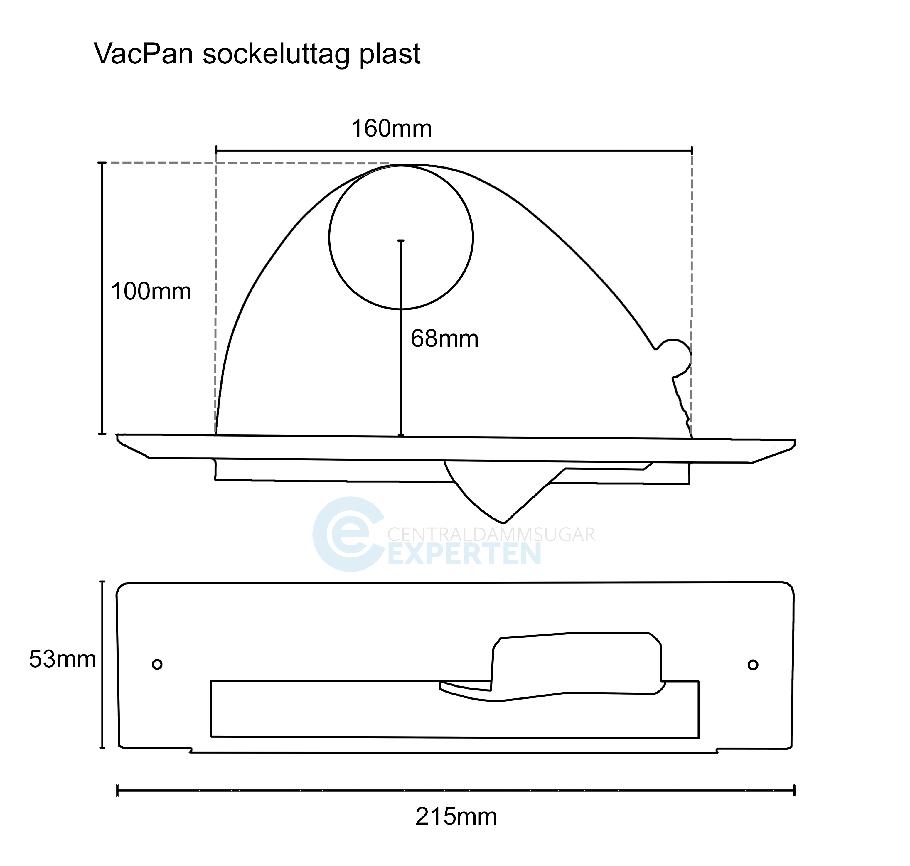VacPan komplett, Sockeluttag, flera färger - 2