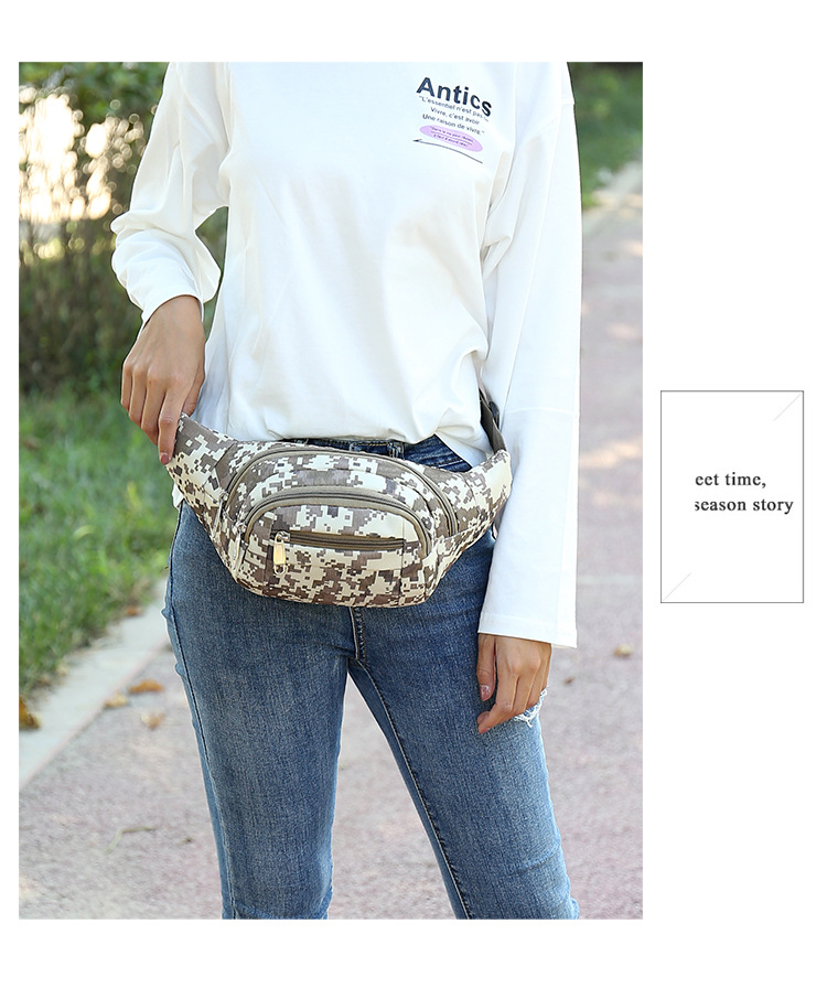 Waist Bag - Canvas Giraffe - 4