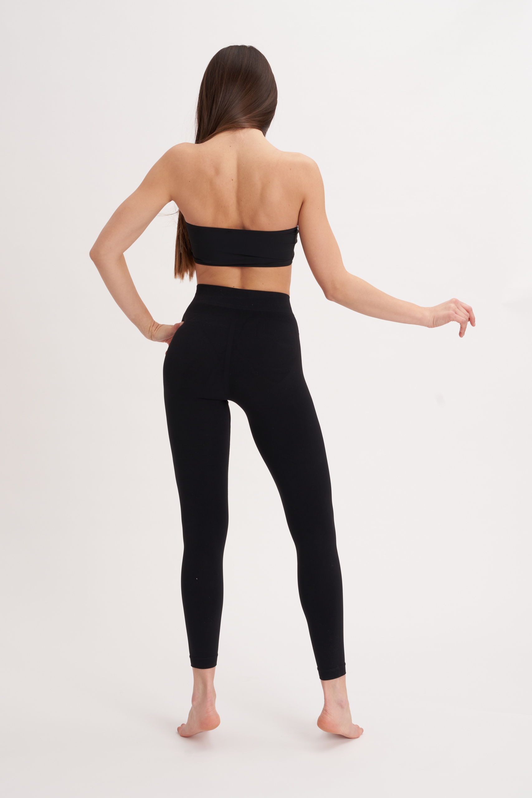 LEGGINGS SUPER UPP EMANA SVART - 2