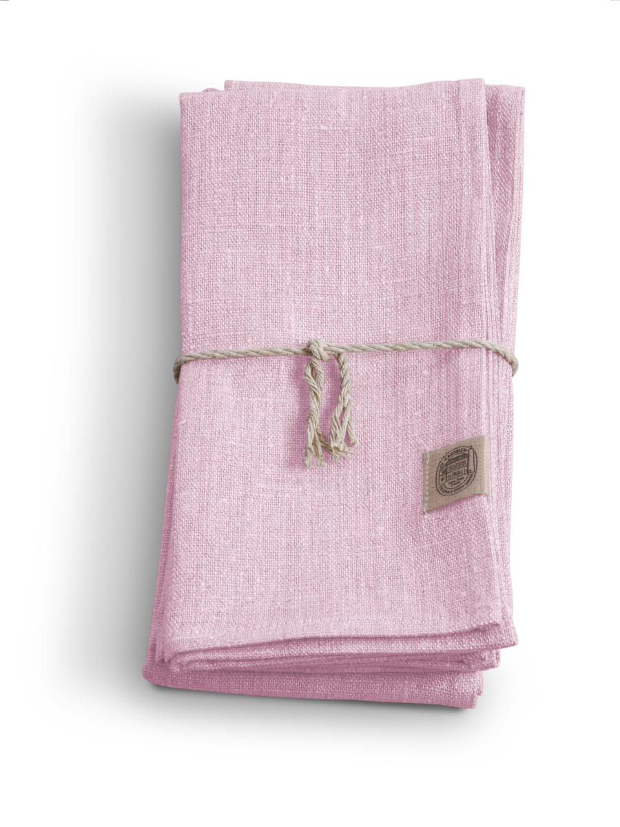 CLASSIC NAPKINS SOFT PINK (4PACK) Lovely Linen