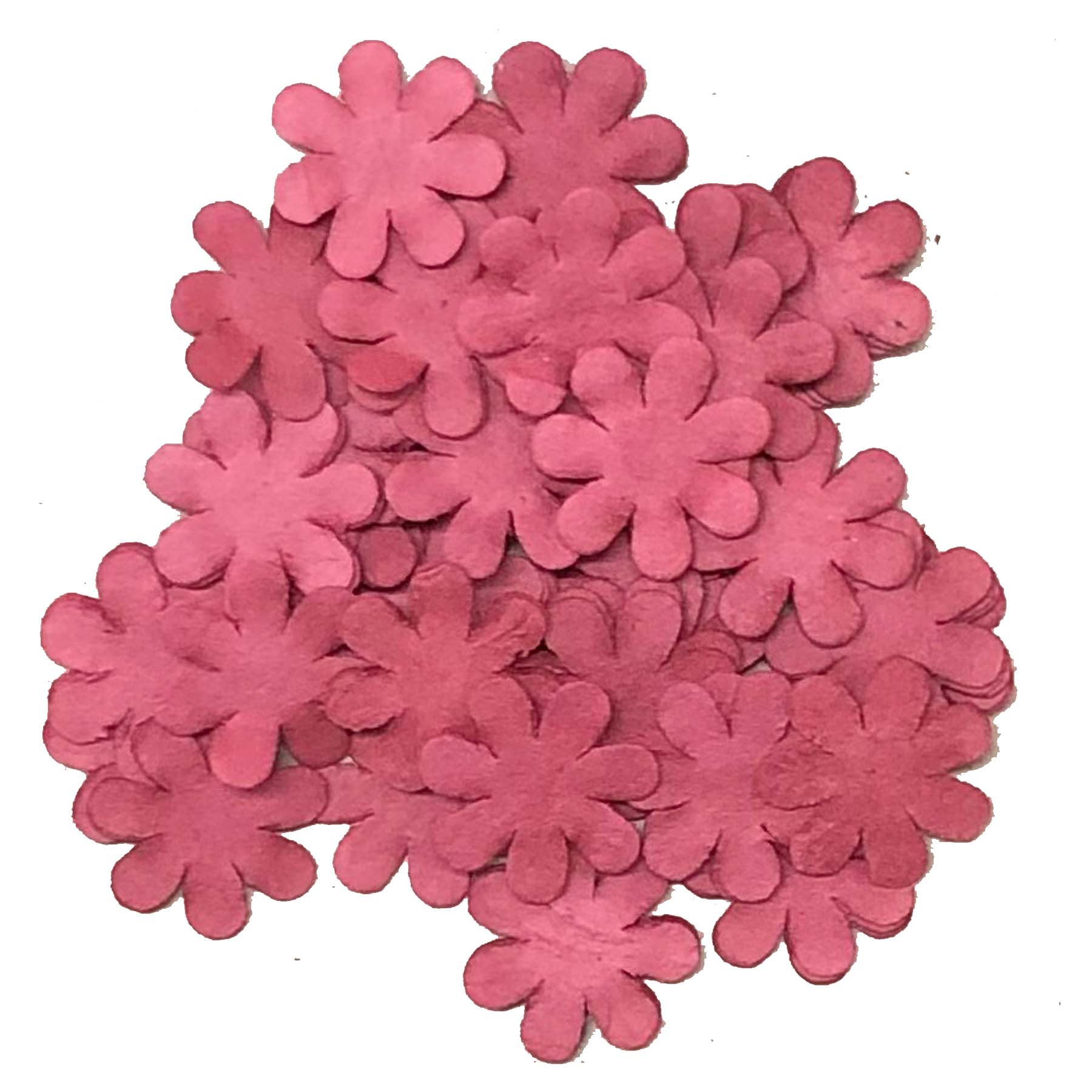 Mini Pappersblommor  16 mm 100 st Red