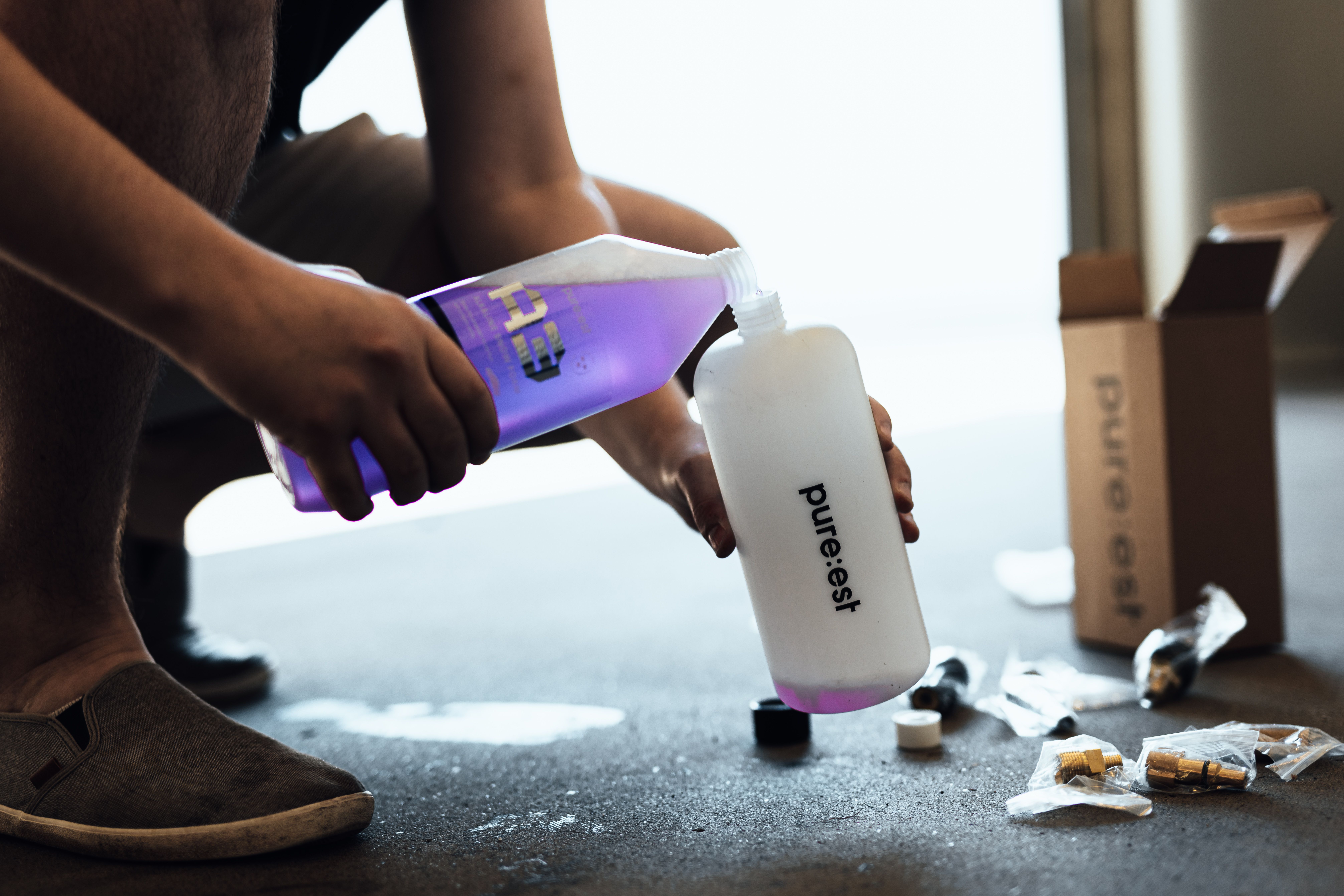 Pure:est Foam lance  + A3 Alkalisk snow foam 