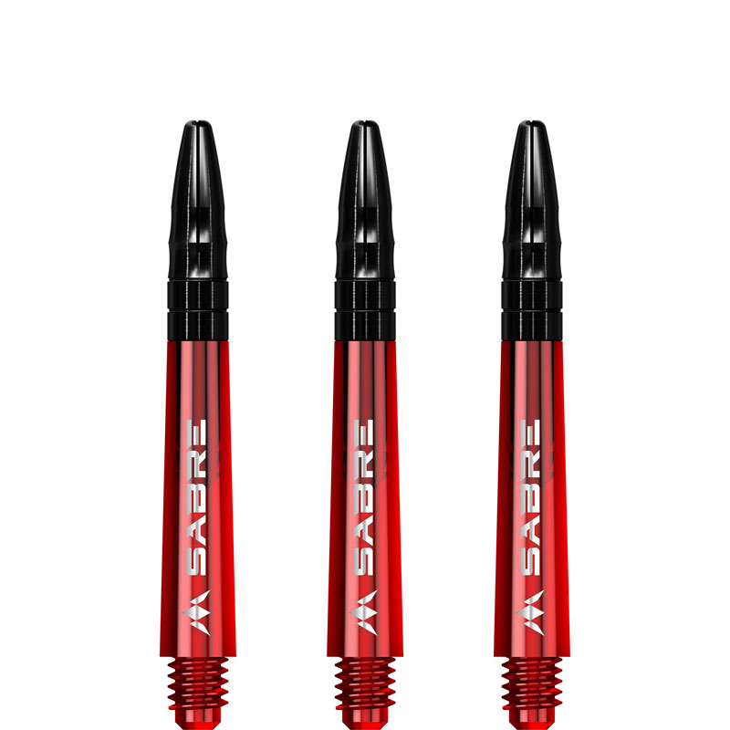 Mission Sabre Dartshafts Red/Black Inbetween 41mm