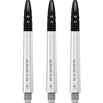 Mission Sabre Dartstolpar Vit/Svart Medium 49mm