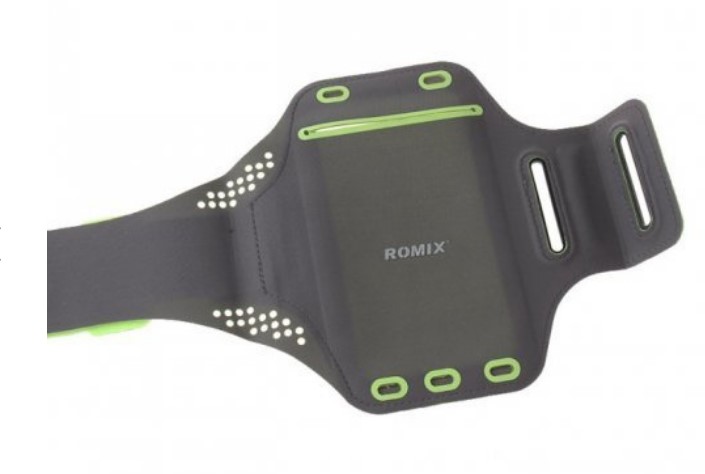 Sports Bracelet Romix - Green/Orange - 4