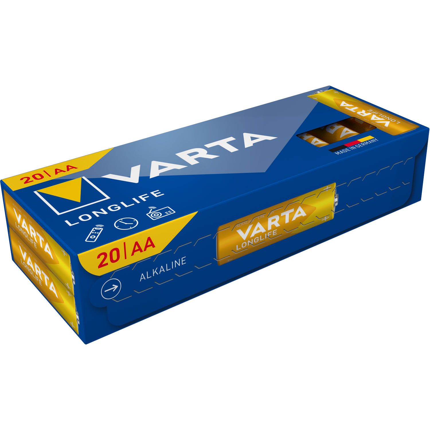 Varta Longlife AA-batteri 20-pack