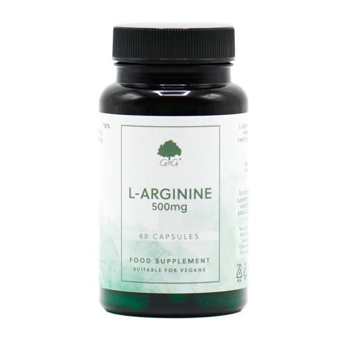 L-Arginine 500mg G&G Vitamins 60 kapslar
