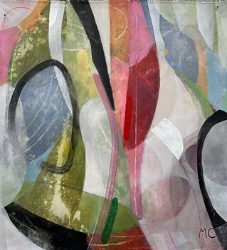 "Daylight”/ akryltavla målad av Maria C Bernhardsson på duk/ canvas. Original. Oinramad. akryl orginal