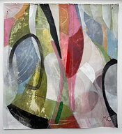 "Daylight”/  akryltavla målad av Maria C Bernhardsson på duk/ canvas. Original. Oinramad. akryl orginal