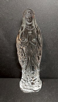 Bedjande Moder Maria  i Glas -12cm