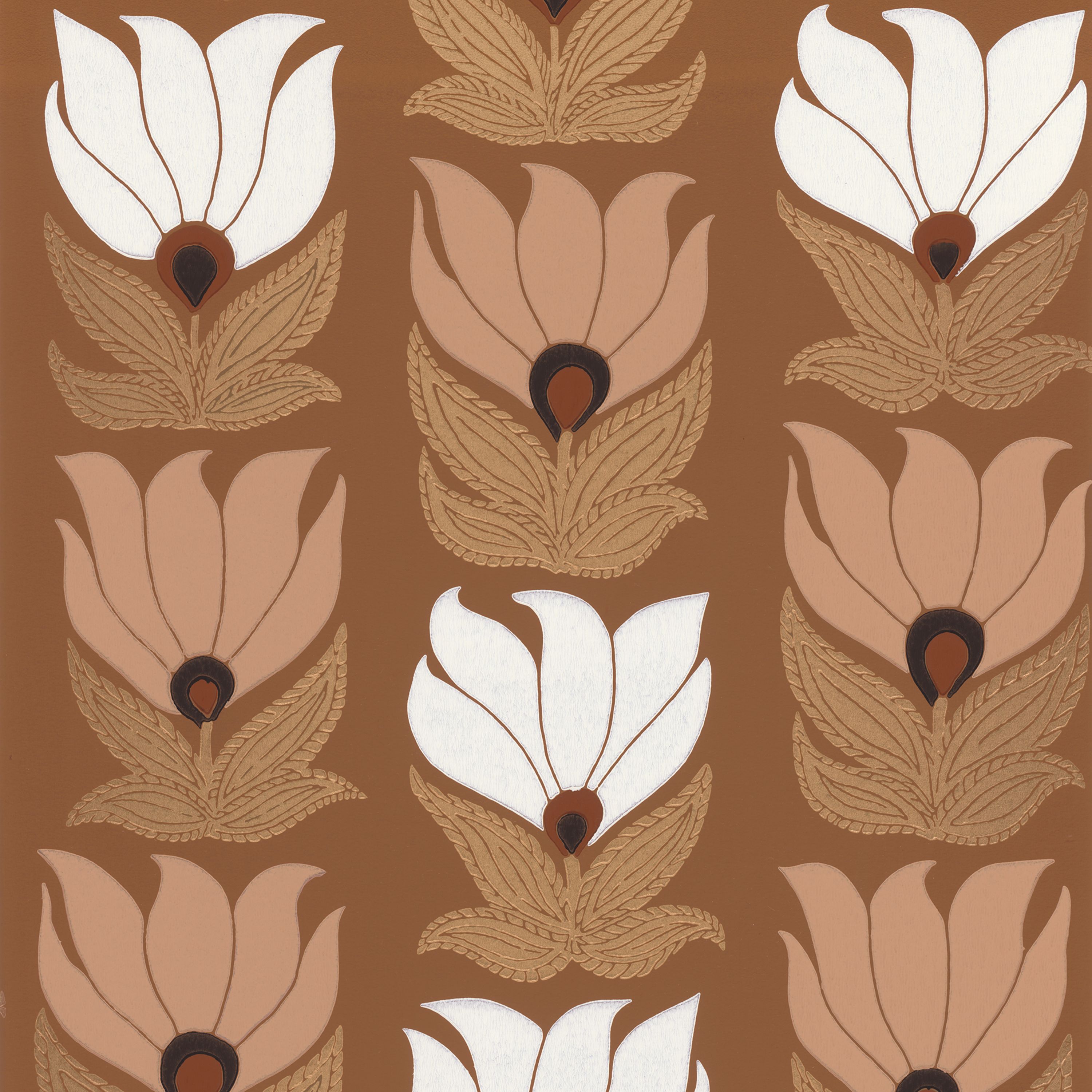 TAPET DAUPHINE, rosa/orange