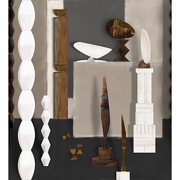 TAPET L'ATELIER DE BRANCUSI, beige