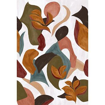 TAPET MAMBO, vit/beige