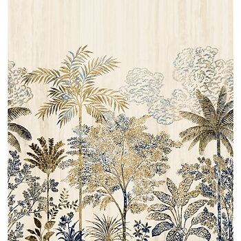 TAPET SIWA, beige/vit