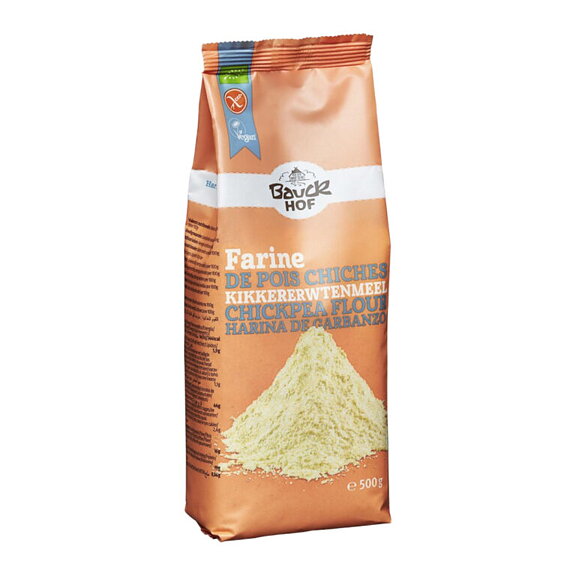 	Kikärtsmjöl Bauck 500g