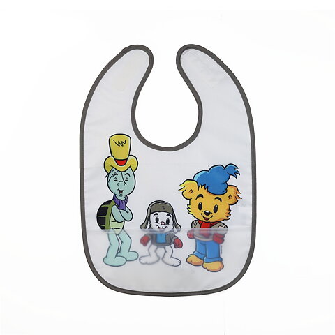 Bamse och vänner Vulkanön haklapp