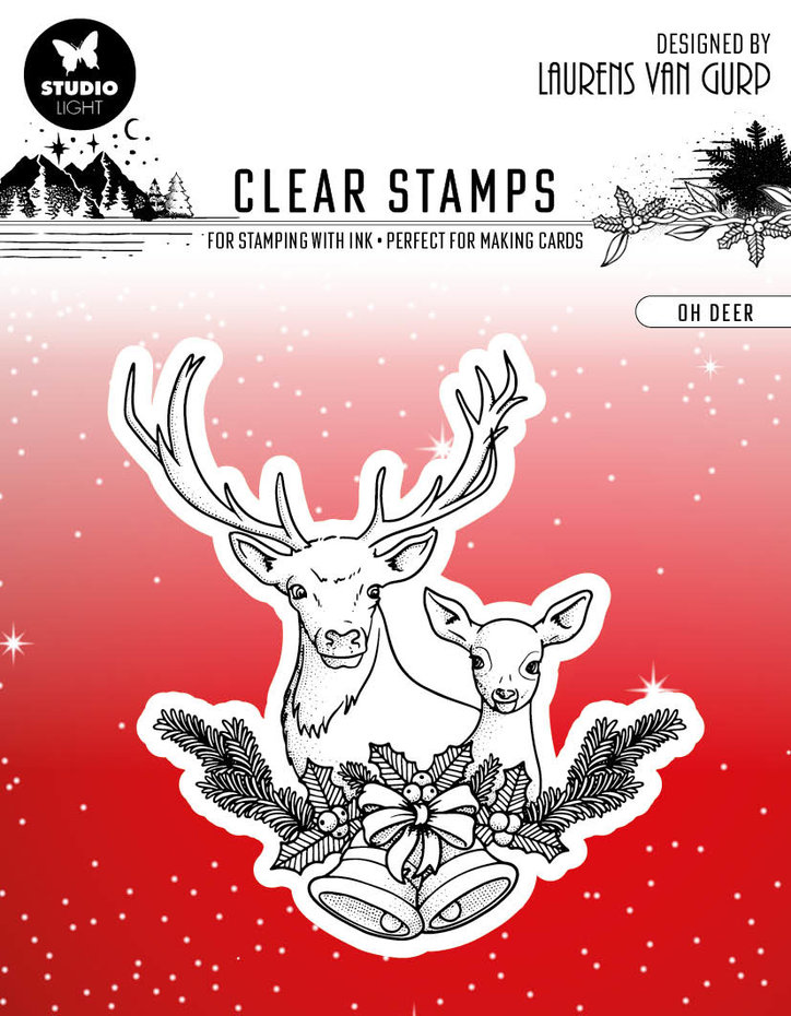 Oh Deer Essentials Clear Stamps