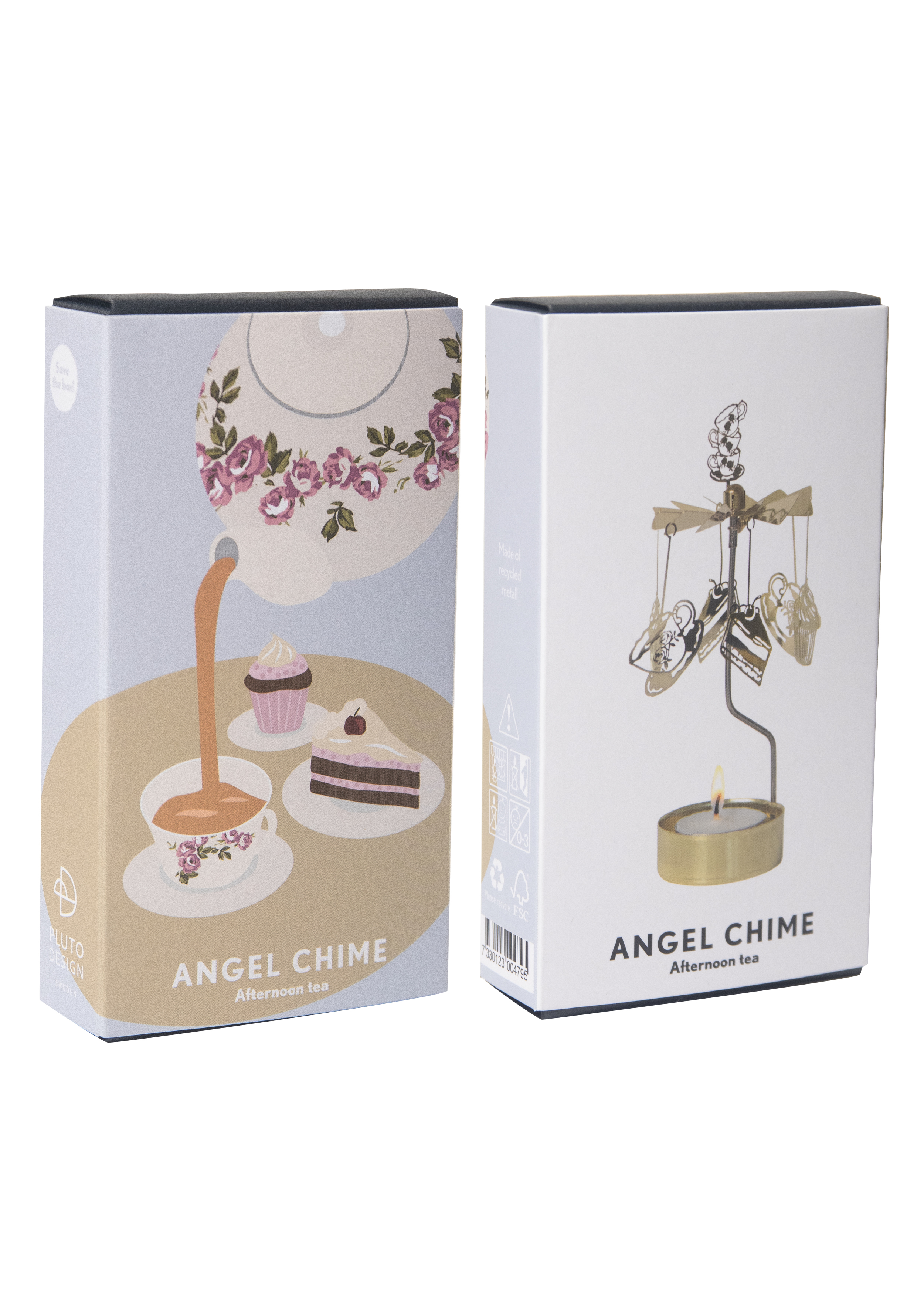 TEALIGHT SPINNER AFTERNOON TEA - 2
