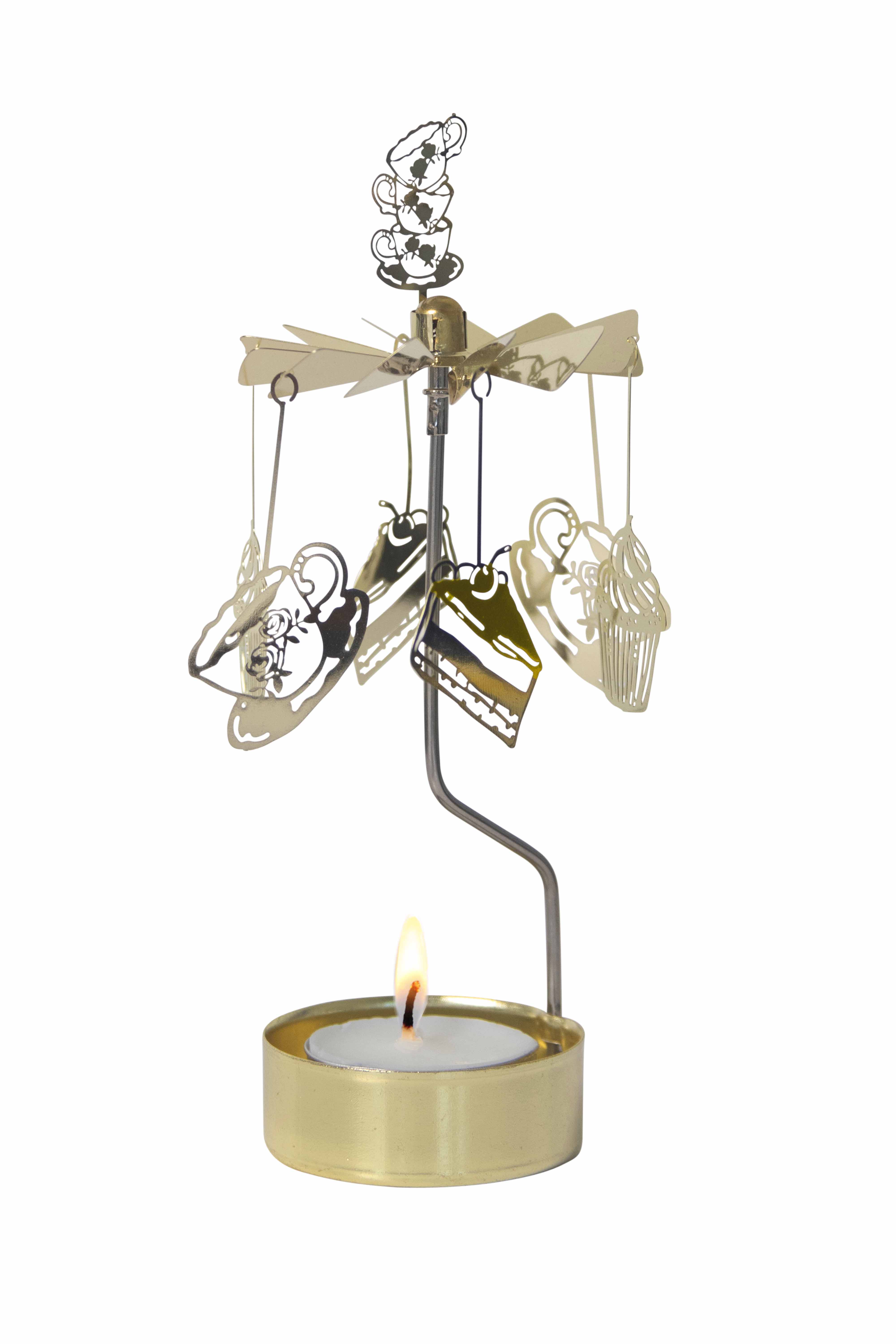 TEALIGHT SPINNER AFTERNOON TEA - 3