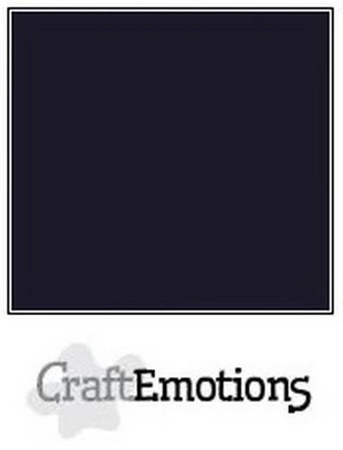 CraftEmotions smooth cardboard 10 Sh black A4 250gr