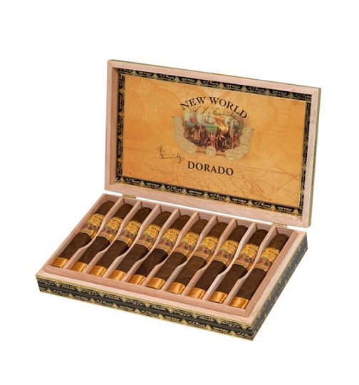Aj Fernandez New World Dorado Robusto Open Box 10p