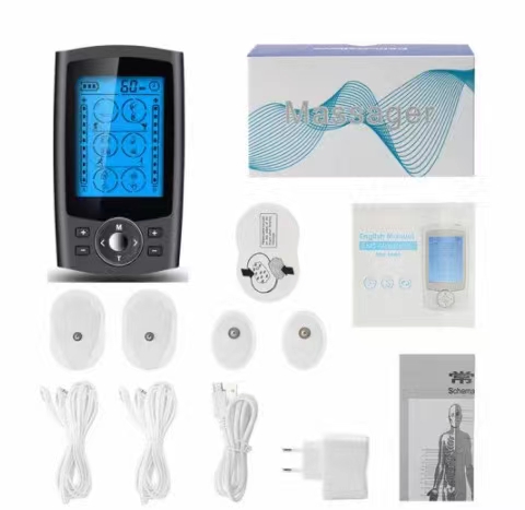 Electronic Massage Device - TENS Black