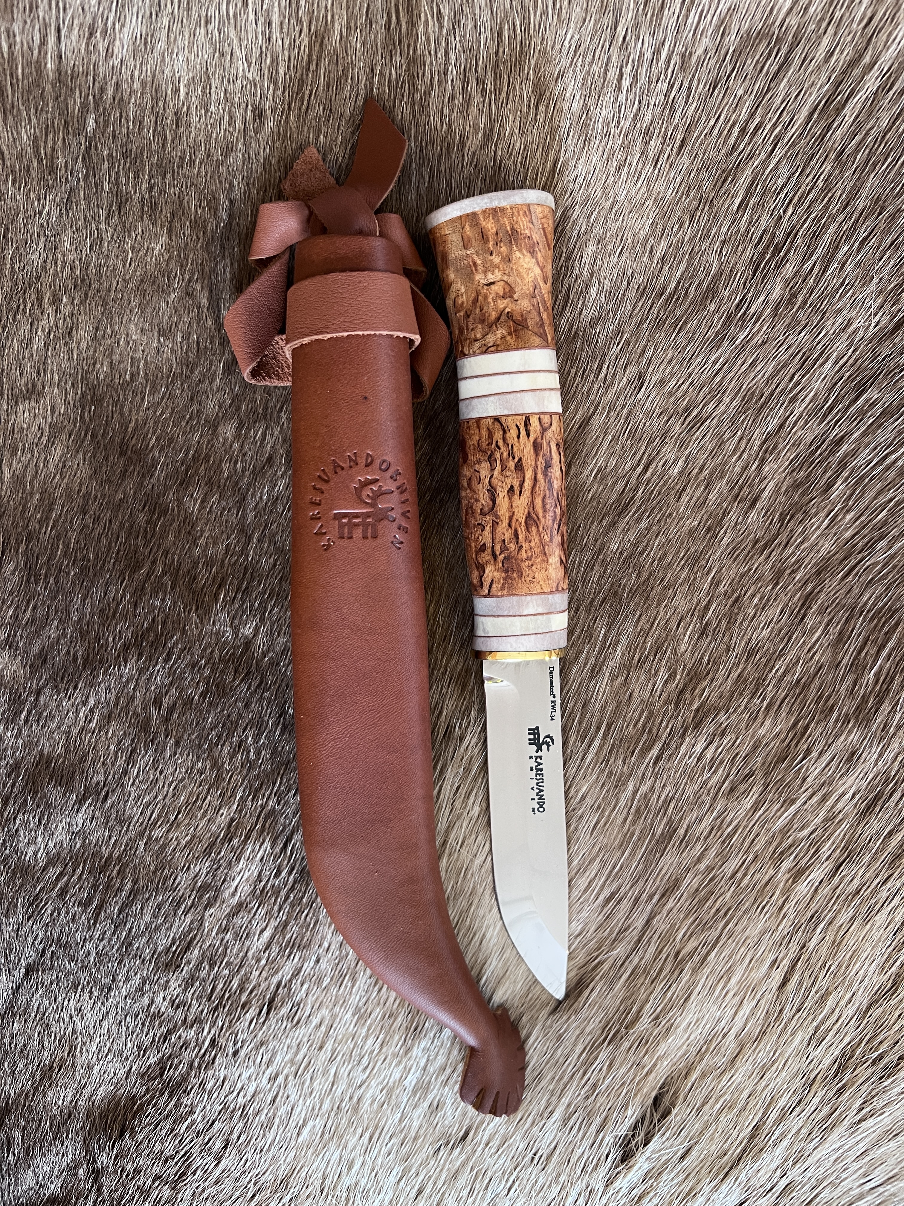 Jaktkniv Karesuando Damasteel® RWL34™