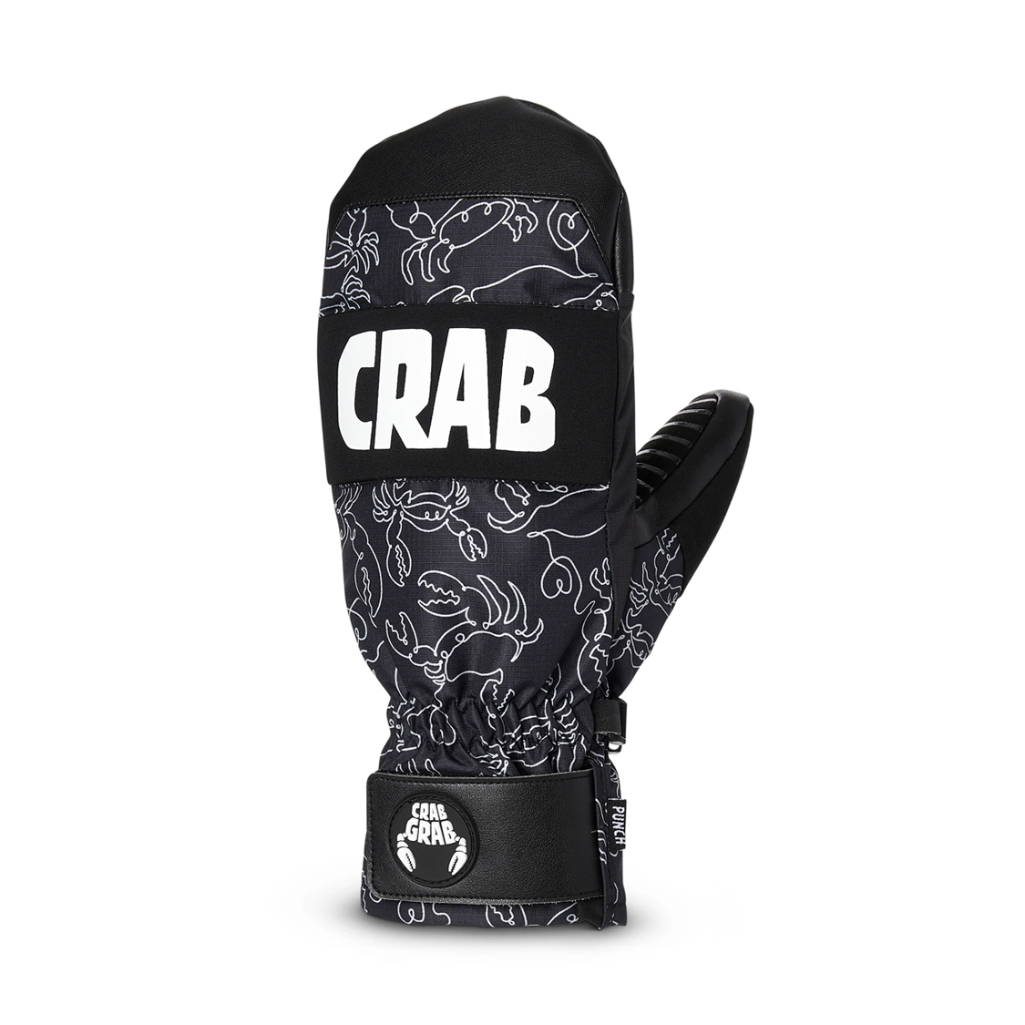Crab Grab Punch Mitt Crab Doodle Black 22/23 Appertiff