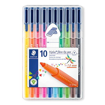 Fiberpenna Staedtler 1,0 10/fp