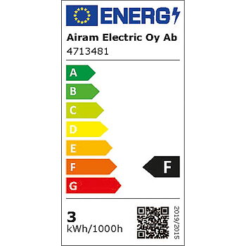 LED E27 Klot 2,5W Klar