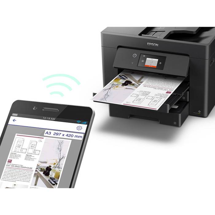 Skrivare Epson WF-7830DTWF  A3 - 3