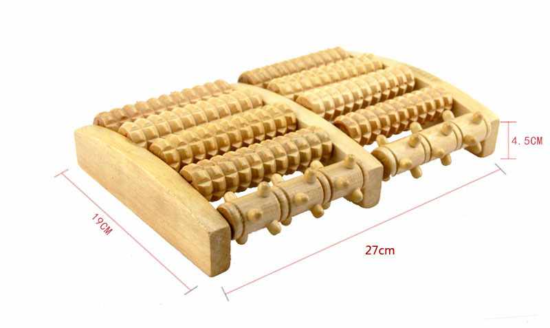 Massage Roller - Foot Massage Wood - 4