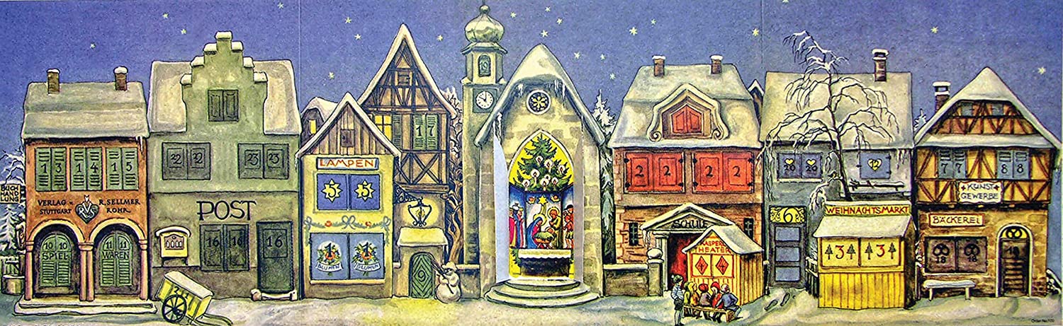Adventskalender Stad 1946