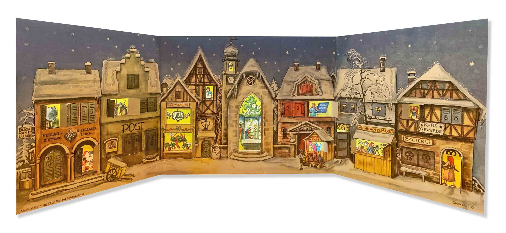 Adventskalender Stad 1946 - 6