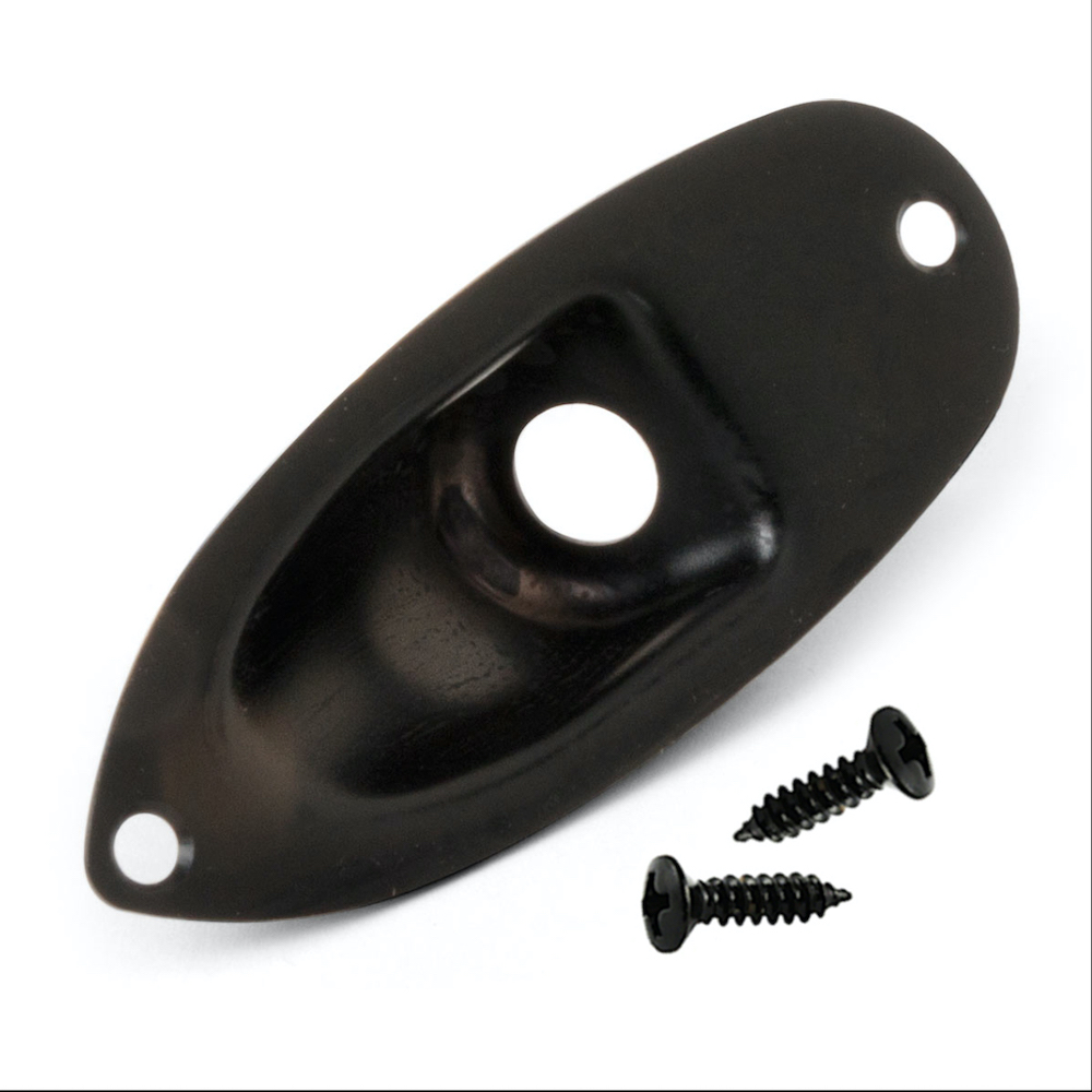 Jack Plate For Strat (Black)