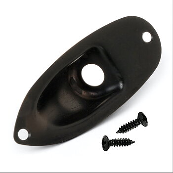 Jack Plate For Strat (Black)
