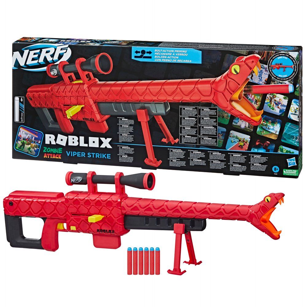 Nerf Roblox Zombie Attack: Viper Strike Blaster - Robbis Hobby Shop