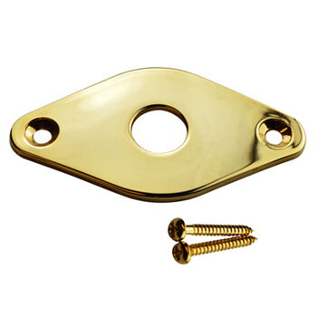  Jack Plate Oval "Diamond" (Gold)