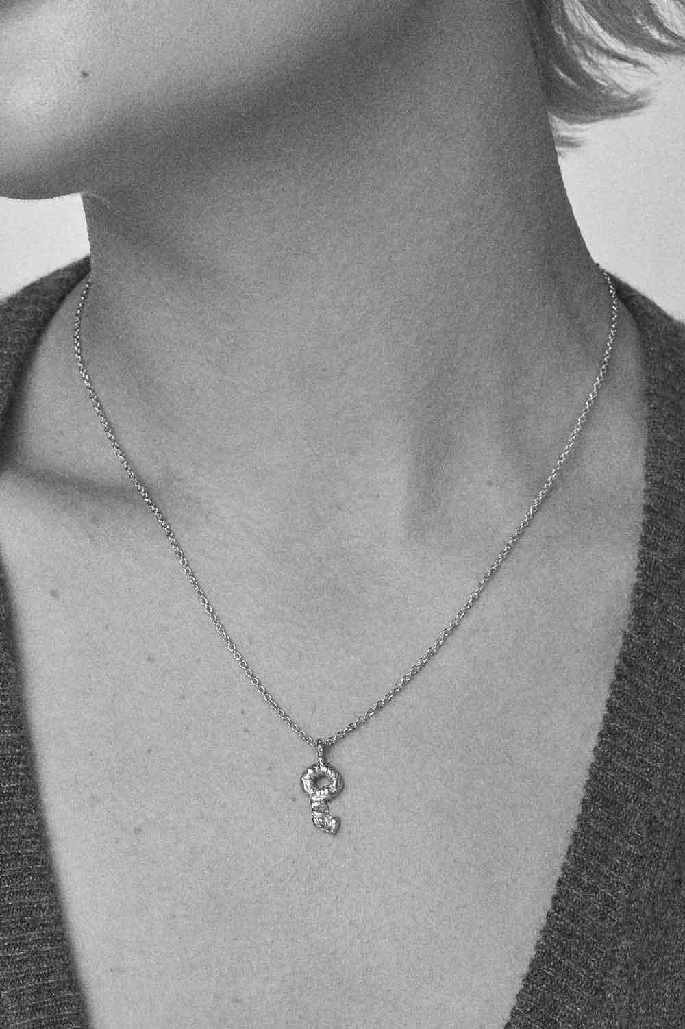 Chiave Halsband Silver