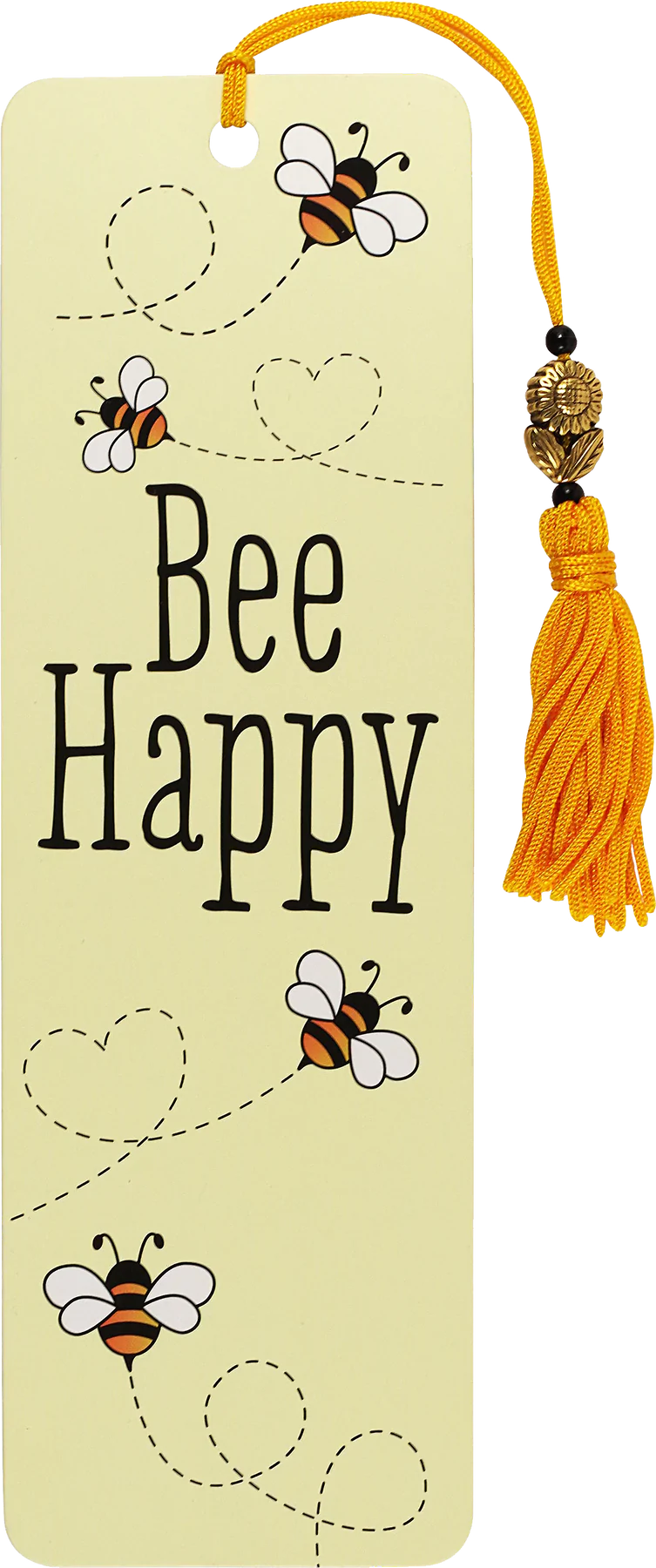 Beaded Bkmk Bee Happy