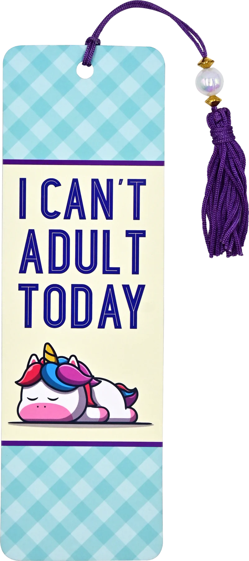 Beaded Bkmk I Can'T Adult Today
