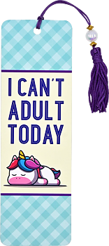 Beaded Bkmk I Can'T Adult Today