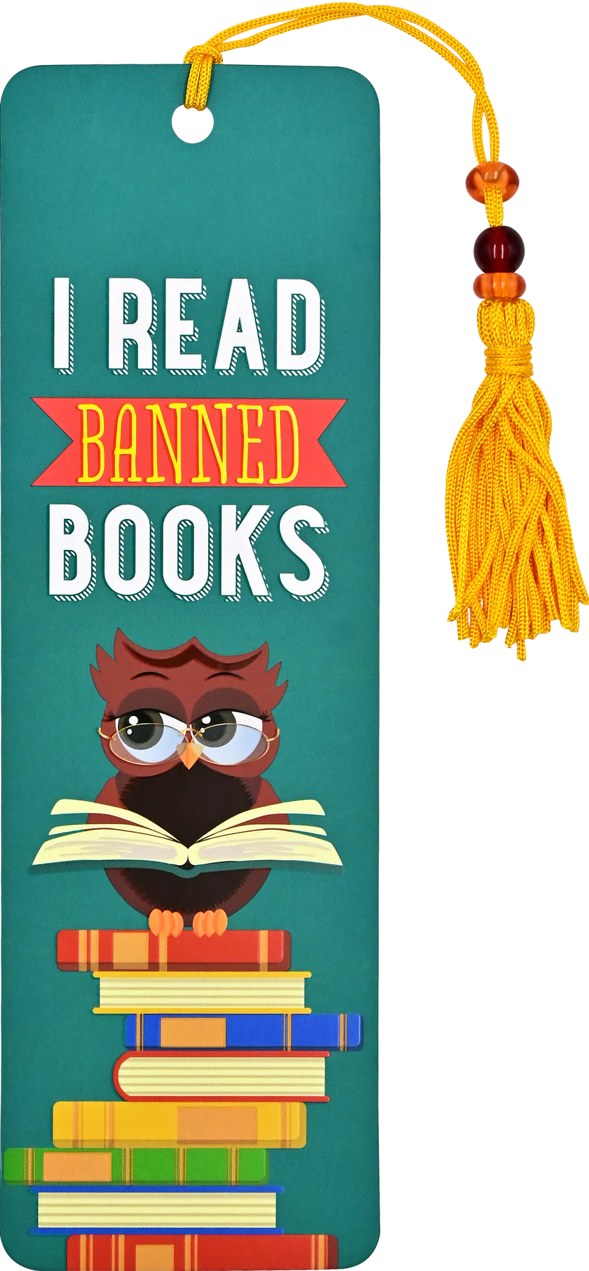 Beaded Bkmk I Read Banned Books