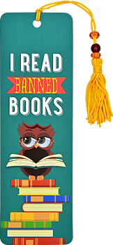 Beaded Bkmk I Read Banned Books