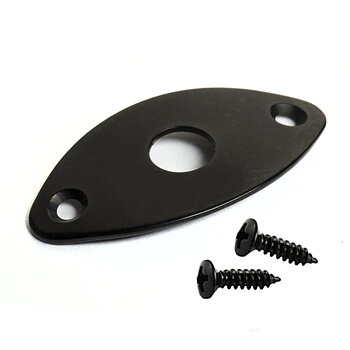 Jack Plate Oval (Black)